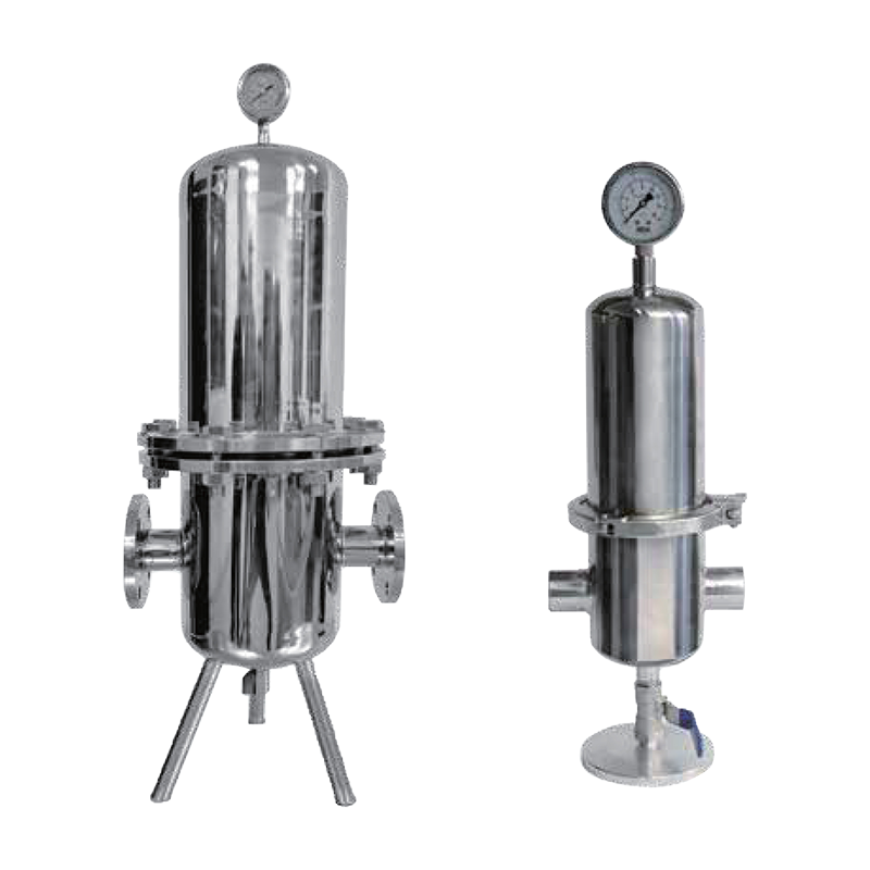 Temiz odalar için paslanmaz çelik steril mikrofiltrasyon basınçlı hava filtresi